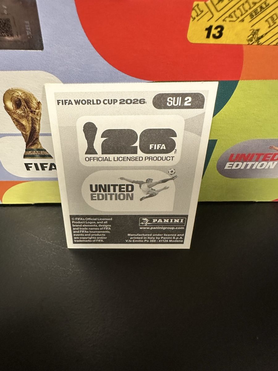 Panini Carte collezionabili: SUI 2 - Panini WM 2026  – Nuovo (secondo la descrizione) da Kreuzlingen venduto da Bes-GamingCollection 1