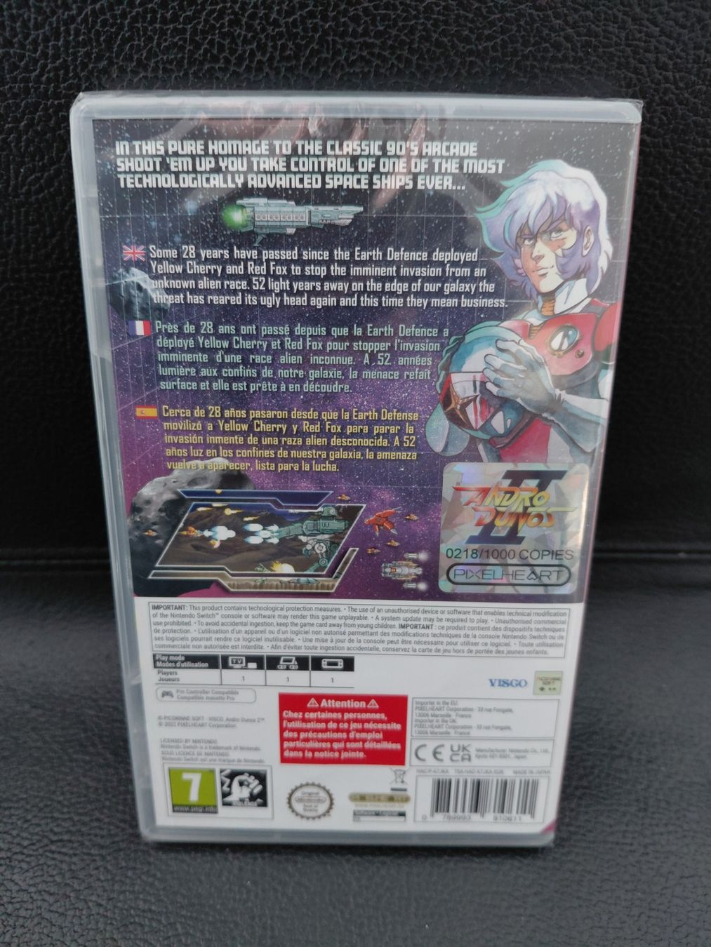 Giochi: Andro Dunos 2 (Switch), neu! – Nuovo e nell'imballaggio originale da Uezwil venduto da -Retrogames- 1