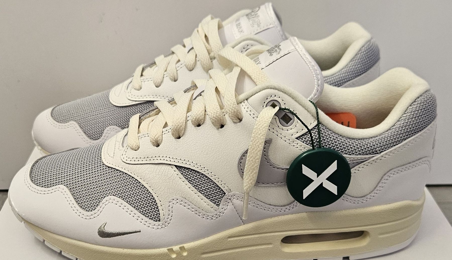 Nike Scarpe da uomo: Nike Air Max 1 Patta White – Nuovo e nell'imballaggio originale da camorino venduto da abenzo