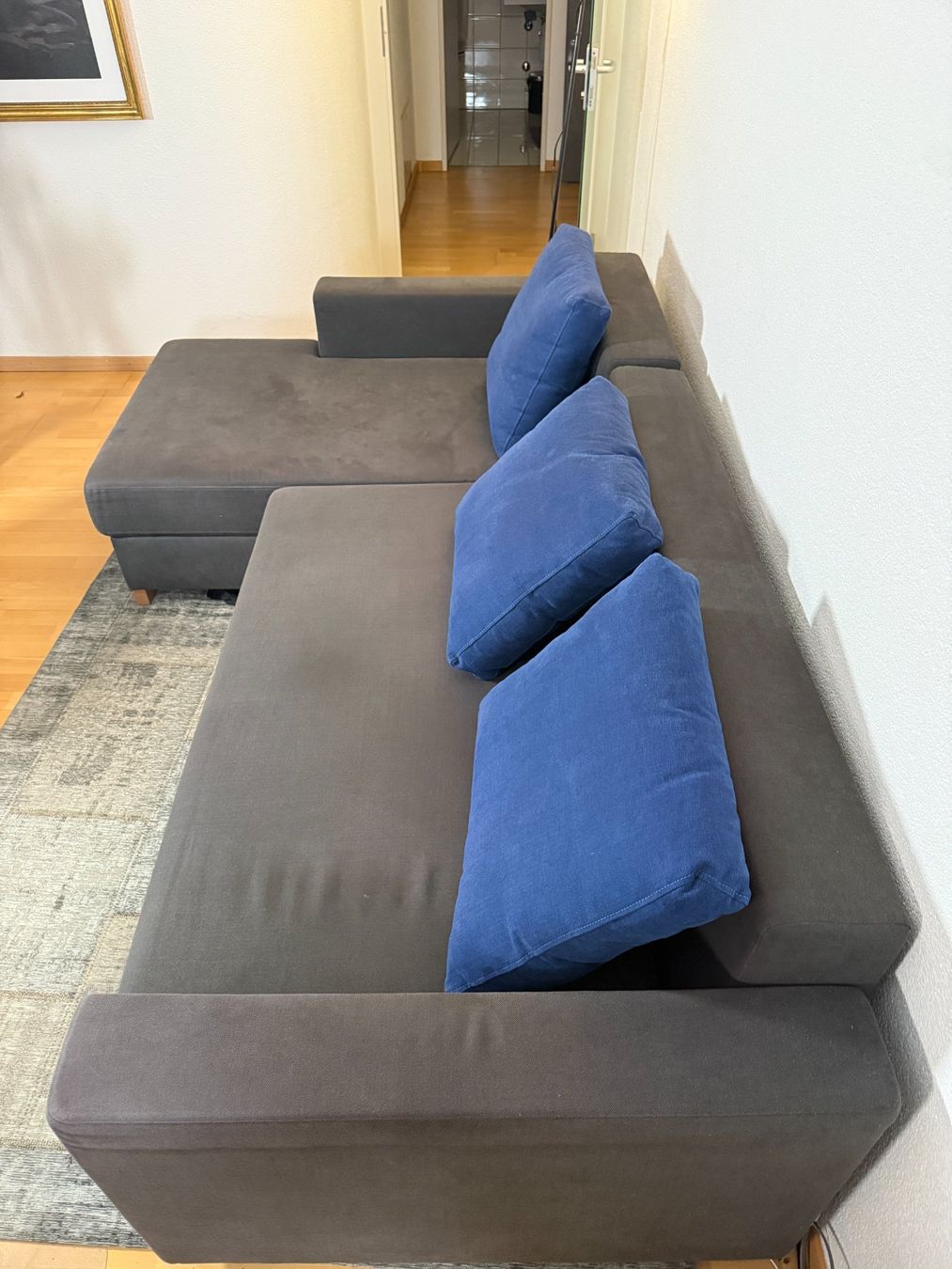 Allnatura Sofas: Allnatura Schlafsofa Loop, Recamiere links, anthrazit – Gebraucht aus Zürich von jan_t5gx 2