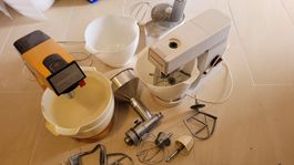 2 Stuck Kenwood Küchenmaschine A901D und A901 mit Zubehör