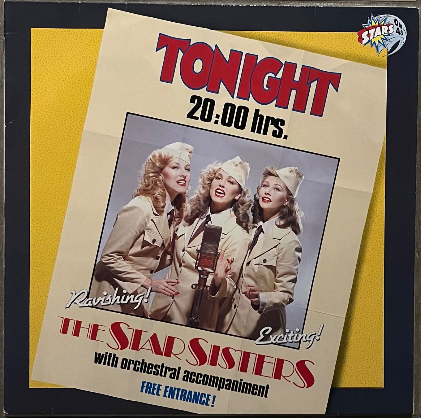Dischi in vinile: THE STAR SISTERS - TONIGHT - 33 Tours – Usato da Bussigny venduto da vinyl-pas-cher