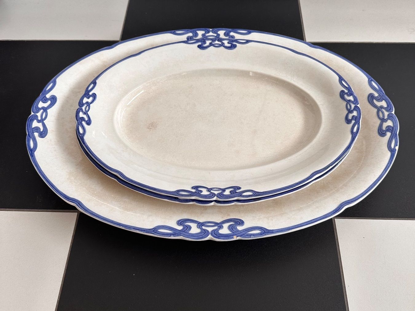 Villeroy & Boch Servierplatten: 3 Platten Villeroy&Boch – Gebraucht aus Tannay von naxos66
