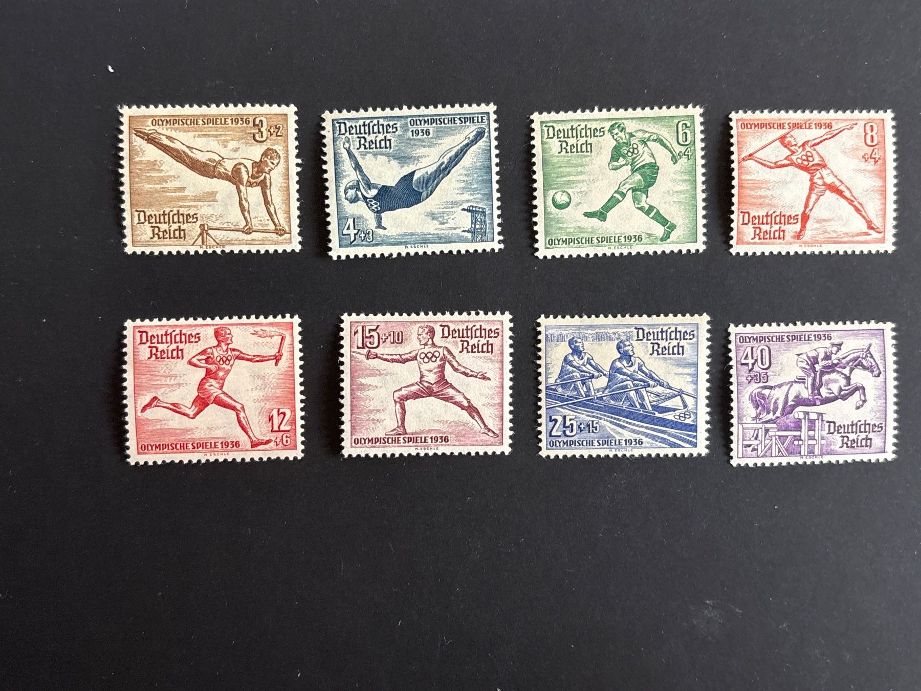 Alle Briefmarken: Marken Deutsches Reich 1936 - Serie – Neu (gemäss Beschreibung) aus Adliswil von derrick0825