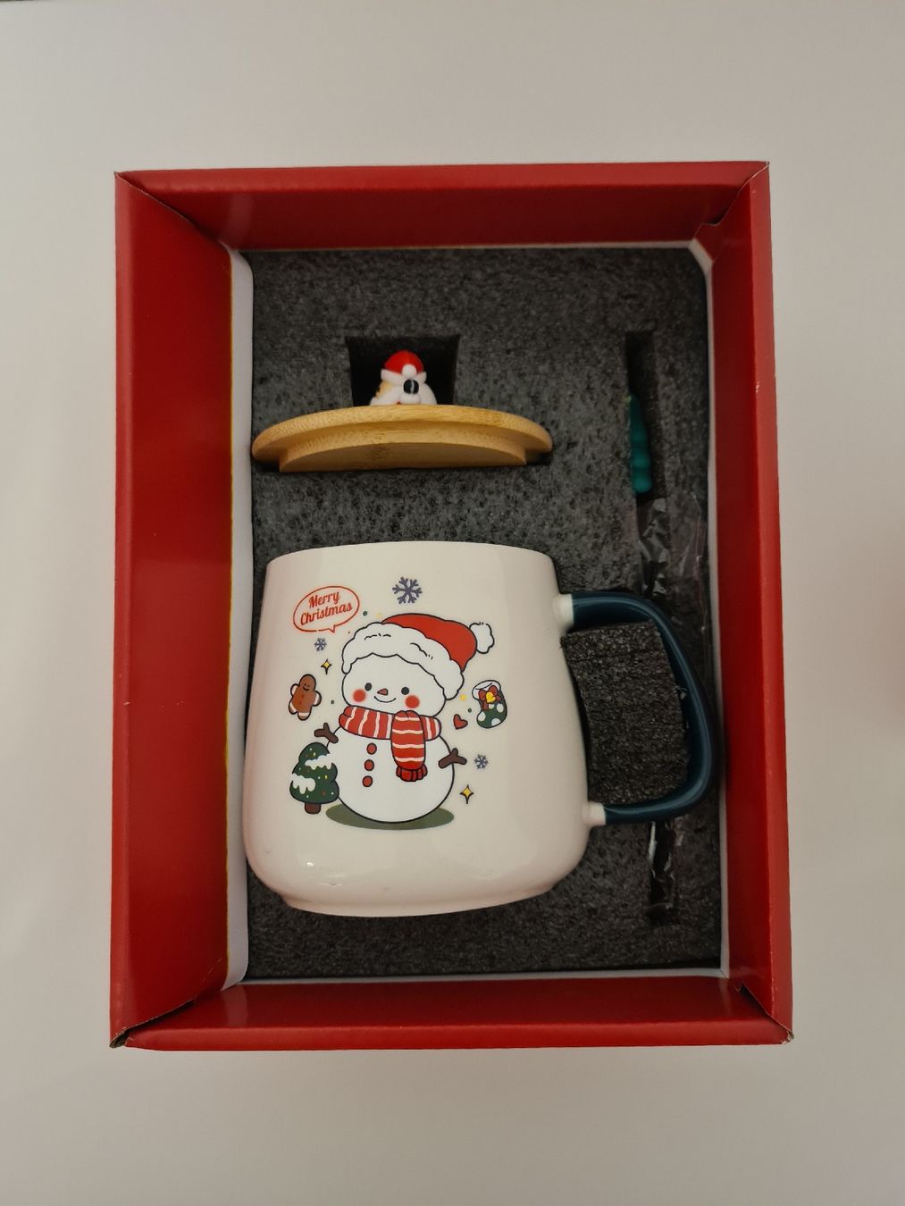 Tazze: Weihnachtstasse - Set mit Deckel und Löffel – Nuovo e nell'imballaggio originale da Diessenhofen venduto da nananadja 2