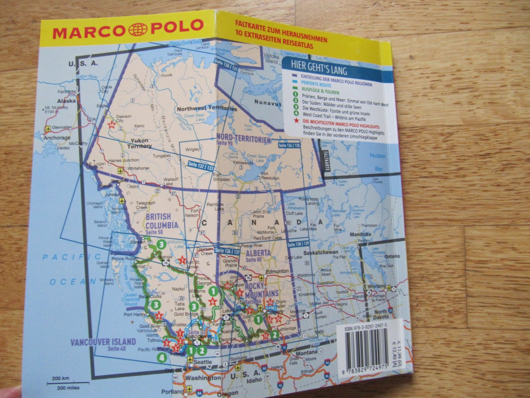 Bücher: Reiseführer Kanada West MarcoPolo – Gebraucht aus Würenlos von Carabella0 6