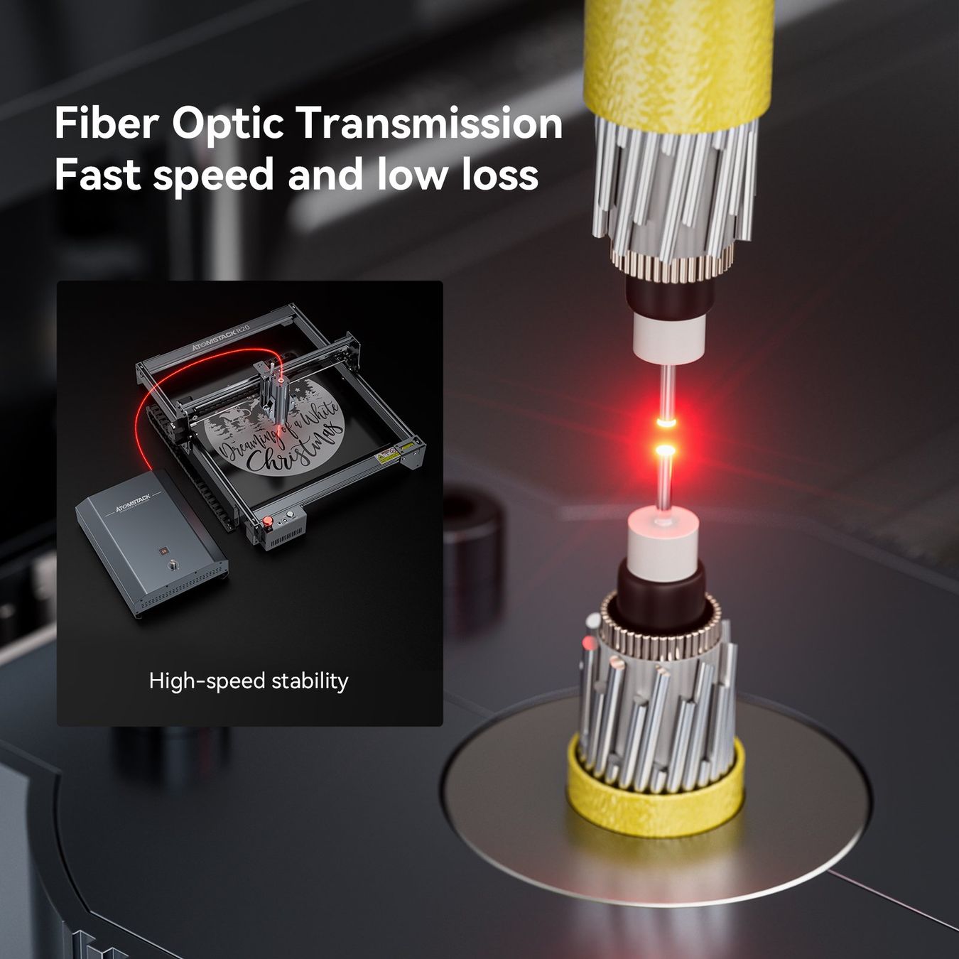 Stampanti 3D: ATOMSTACK MR20 20w Infrarot-Laser modul – Nuovo e nell'imballaggio originale da Malans GR venduto da BUYBEST-Schweiz 5