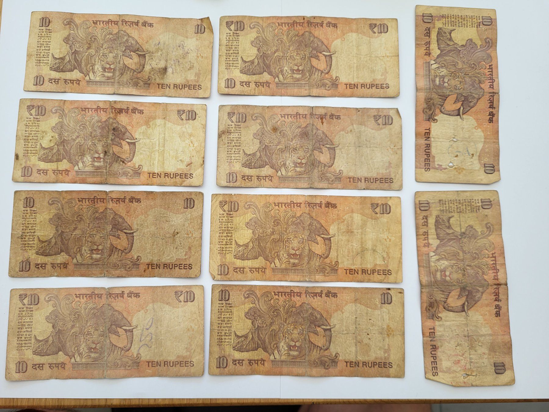 Banconote: Banknoten aus Indien – Usato da Pravidondaz venduto da LVtik 2