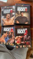Lot de 4 DVD Rocky Sylvester Stallone état correct
