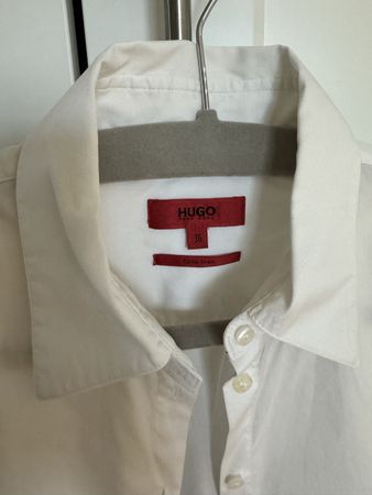 Hugo Boss Damen Bluse, Gr. 36, weiss