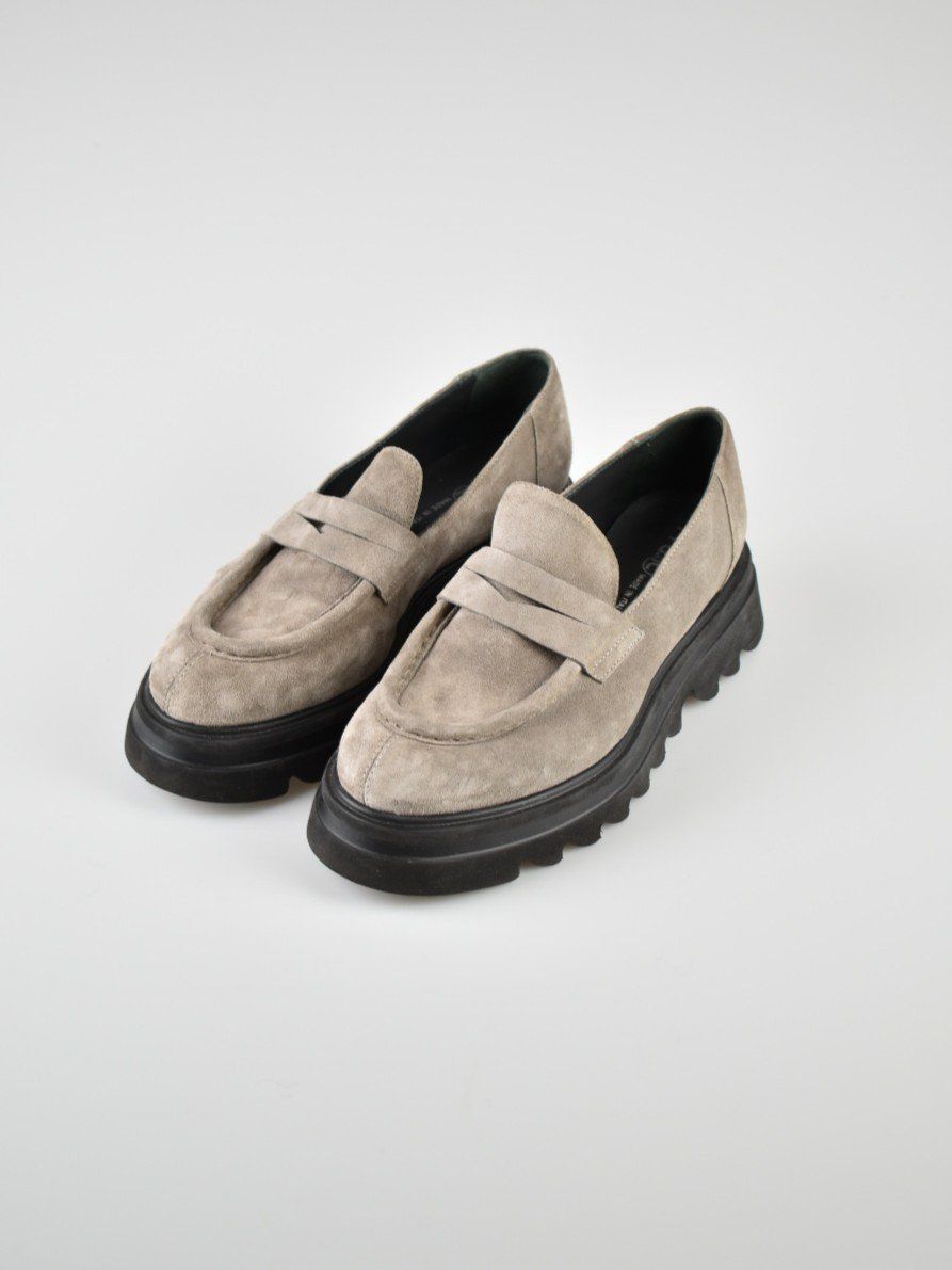 Scarpe da donna: Fru.it Loafers Gr.39.5, grau – Nuovo (secondo la descrizione) da Nürensdorf venduto da 2ND_STORY