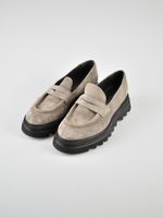 Fru.it Loafers Gr.39.5, grau
