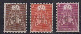 Luxembourg 1957: EUROPA ** - Kat. € 120