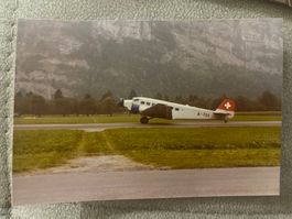 Militär Foto 13x9 JU 52 Schweizerische Luftwaffe 80 Jahre