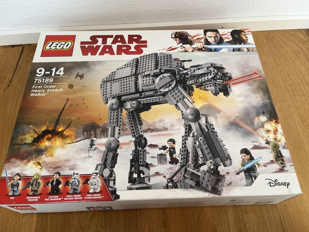 75189 First Order Hravy Assault Walker Lego Star Wars (Neu (gemäss ...