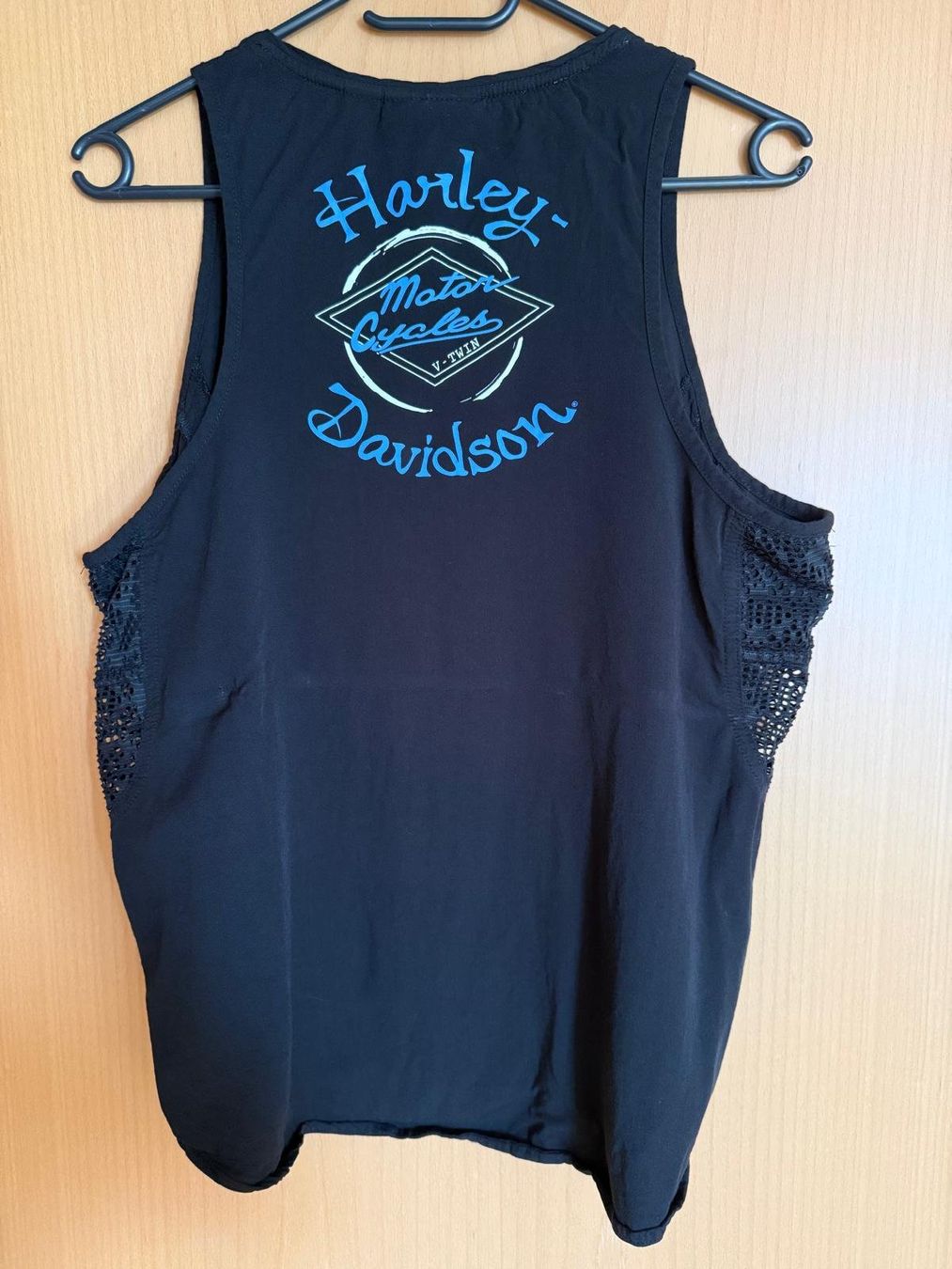 Harley-Davidson Chemisiers: Schicke Harley-Davidson Bluse/Tanktop Grösse L – Neuf (Voir description) à Auw par Francis07 2