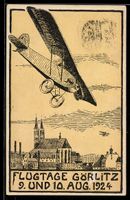 Görlitz, Flugtage August 1924, Flugzeug