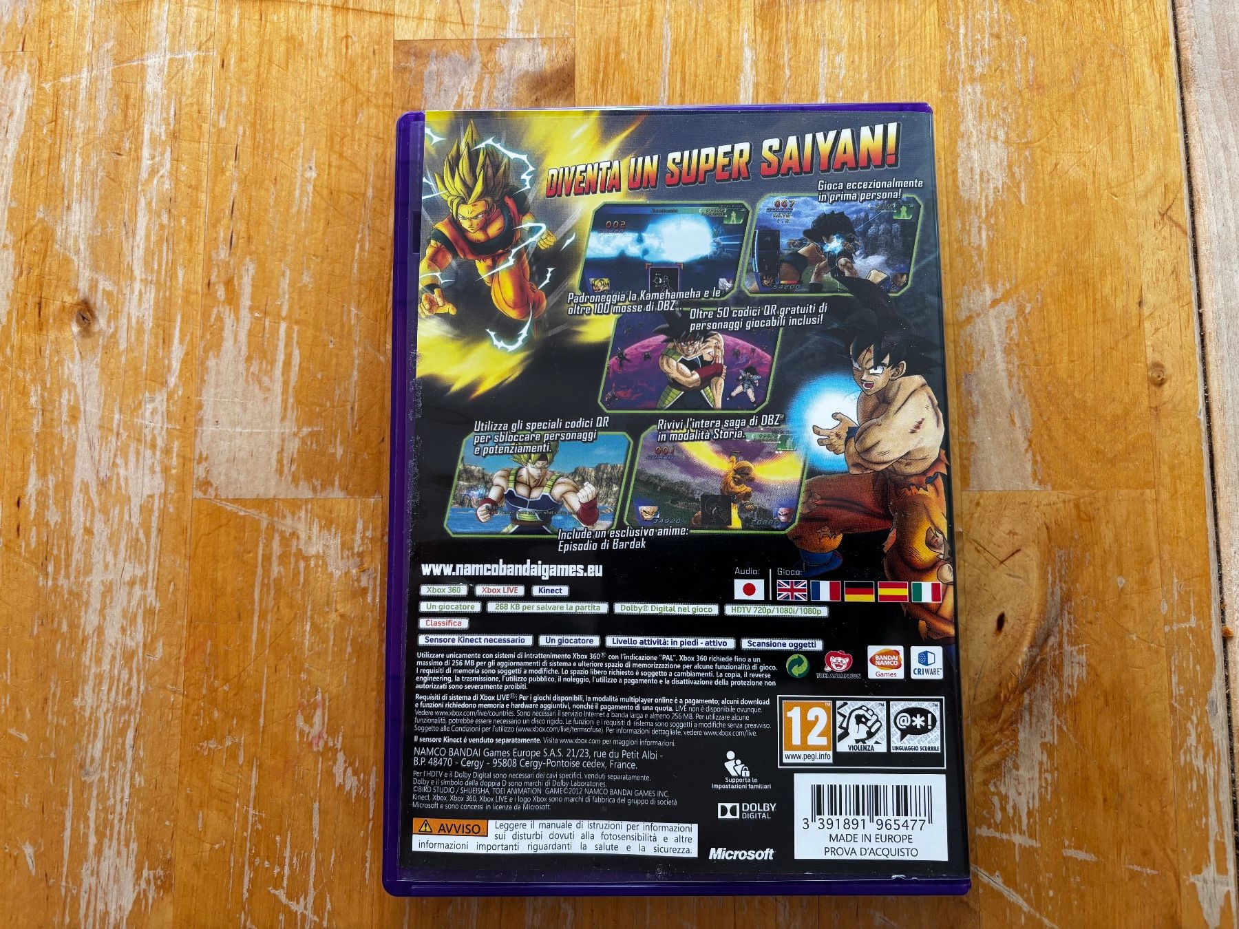 Jeux: Dragonball Z Kinect (CIB) – D'occasion à Frenkendorf par gelbeZinnie 3