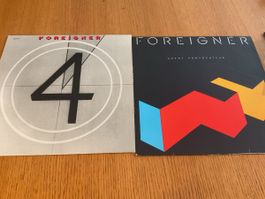 Foreigner 4 & Agent Provocateur LPs Vinyl