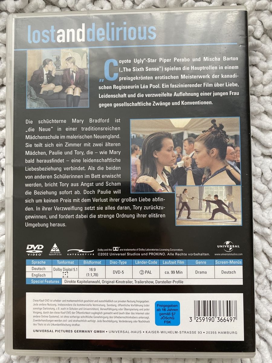 Alle DVDs: Lost and delirious, dvd – Gebraucht aus Jona von Mister_N0 1