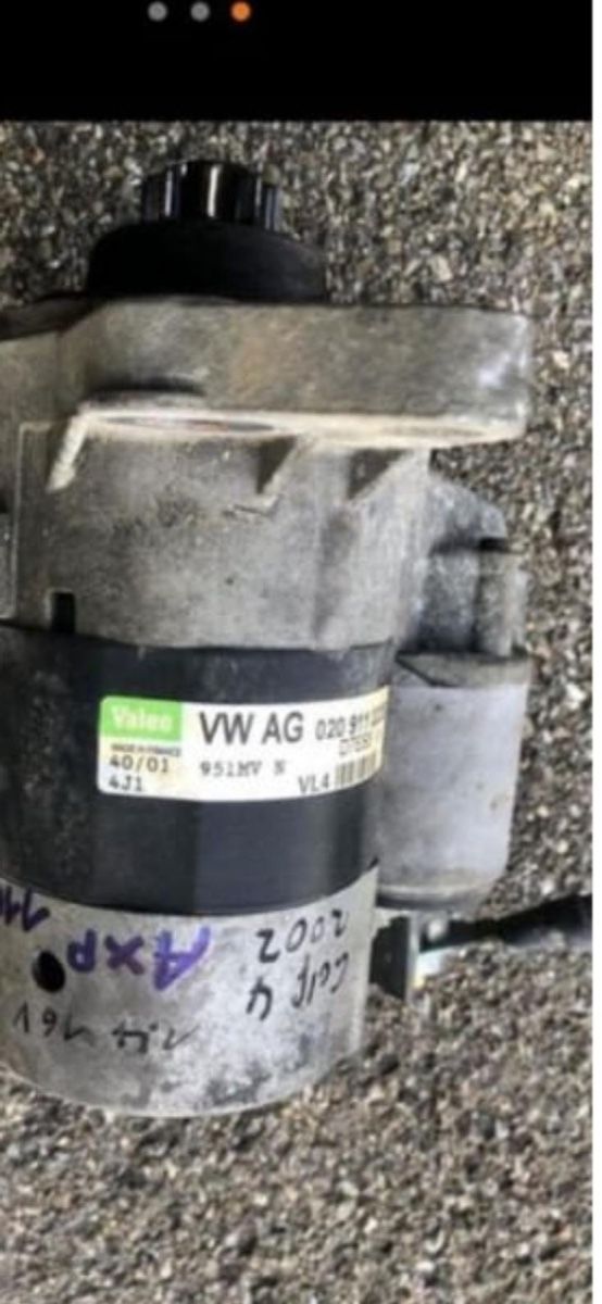Volkswagen Tutti pezzi di ricambio auto: VW Golf 4 Jg 2002 1.4l, Anlasser – Usato da Mörschwil venduto da ers_k5cc 2