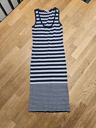 Neuwertiges Sommerkleid Michael Kors Blau gestreift Gr. XL