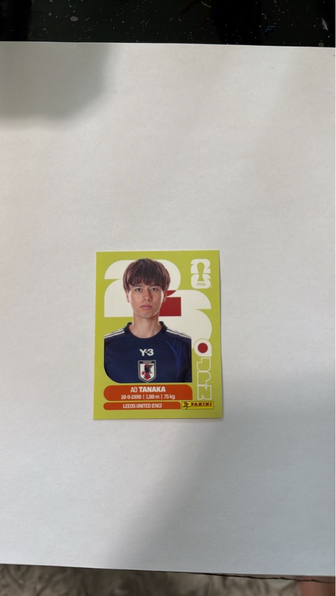 Panini Carte collezionabili: AO Tanaka JPN 10 – Nuovo (secondo la descrizione) da Zürich venduto da Maeckes