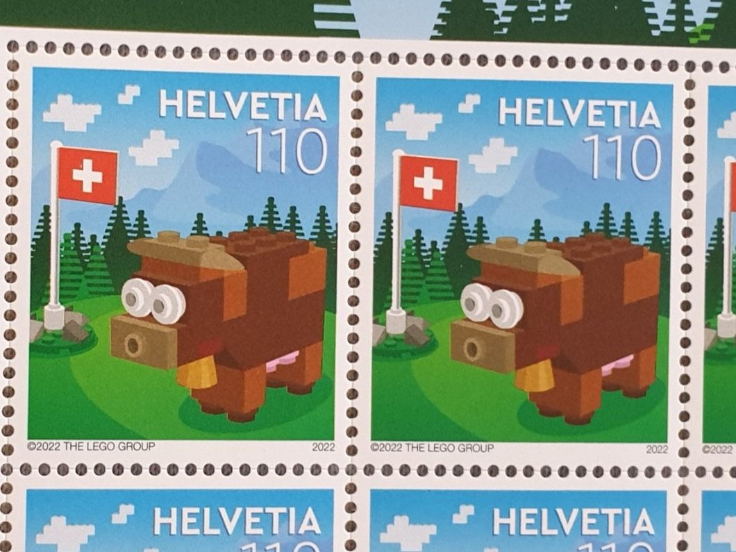 Tutti i francobolli: (846) Lego Kuh postfrischer Bogen** – Usato da Schwarzhäusern venduto da Inot3 1