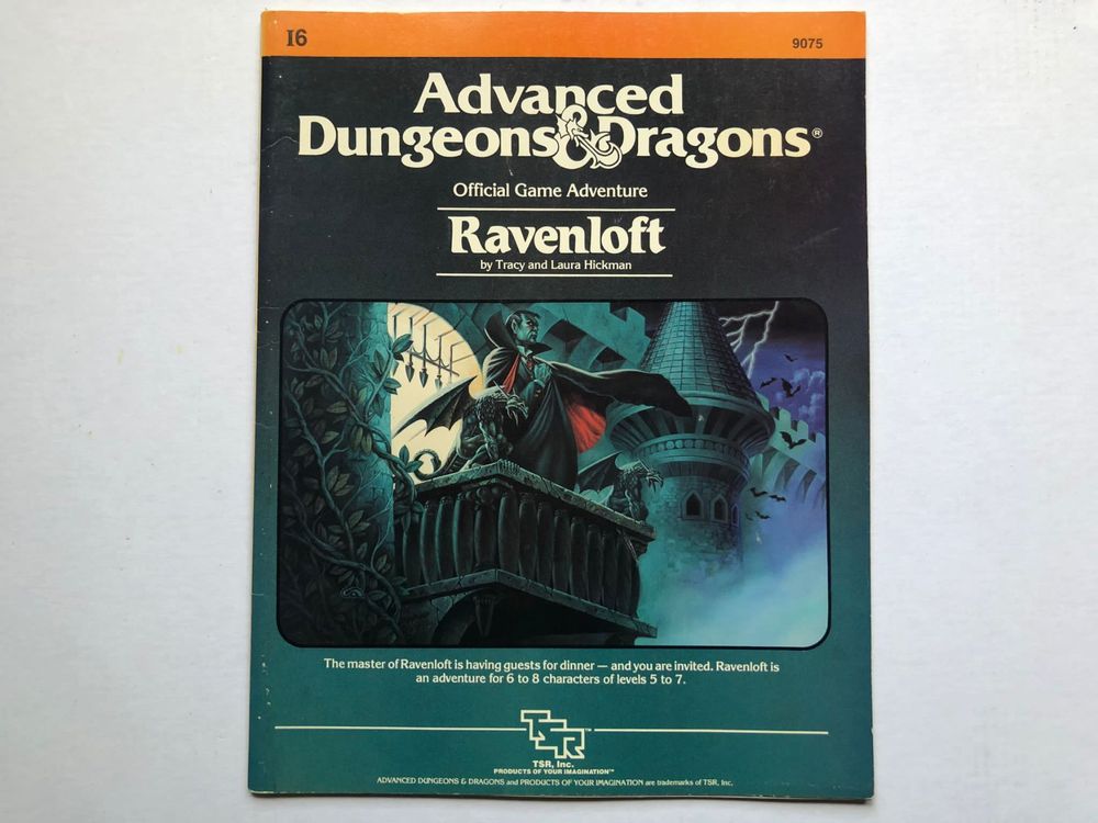 1983 dungeons & dragons Ravenloft 1st Printing role game (Gebraucht) in ...