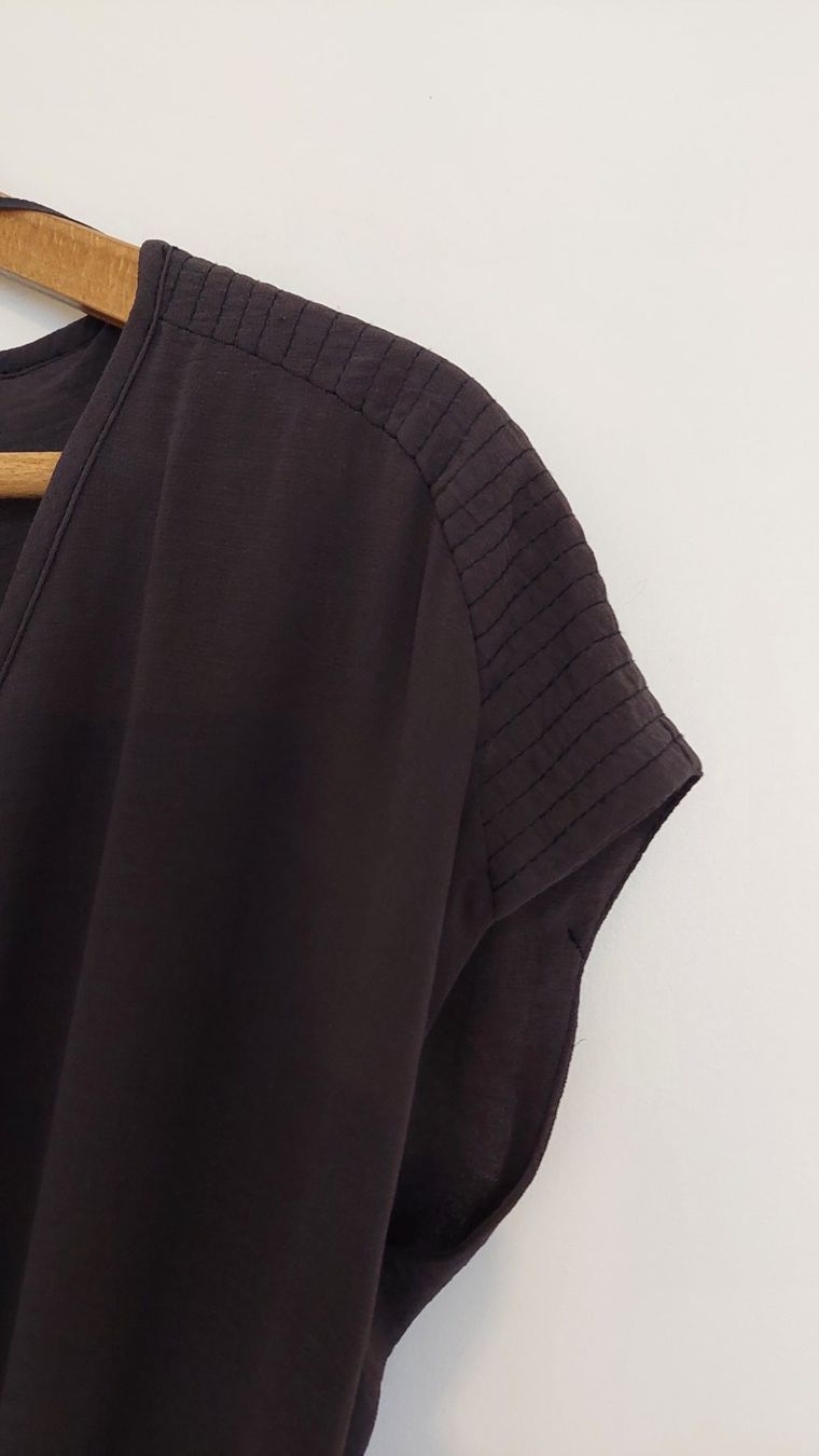 Mango Vestiti: Robe Mango courte taille xs en couleur anthracite – Usato da Genève venduto da bla_s65t 2
