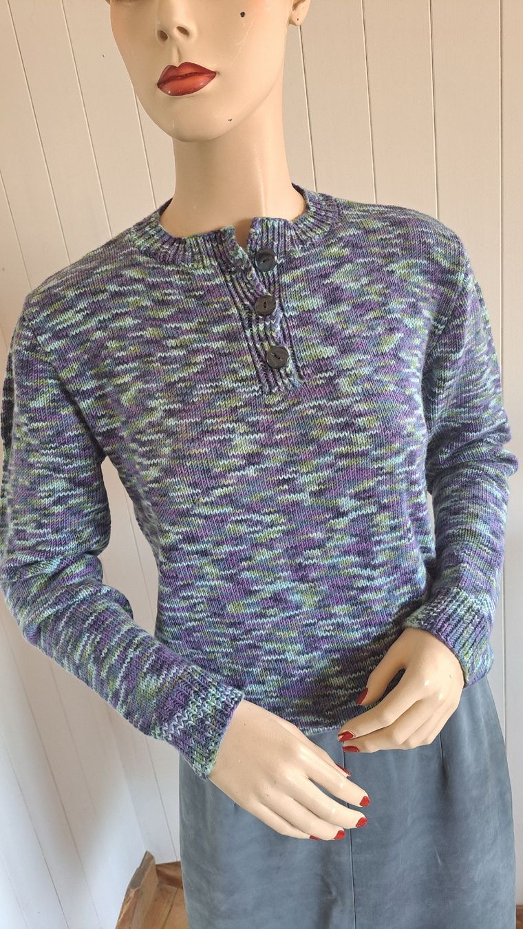Maglioni & Felpe: Vintage handmade Strickpullover Pullover Pulli 40 M L 42 – Usato da Mollis venduto da Fauchi99