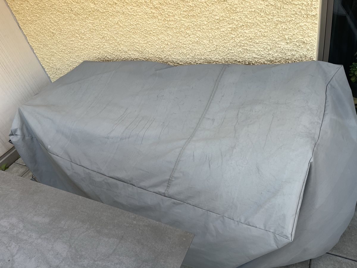 Set di tavolo e panche: Denova Gartenlounge mit Tisch, Sofa & 2 Stühlen – Usato da Zürich venduto da izzy_20 3
