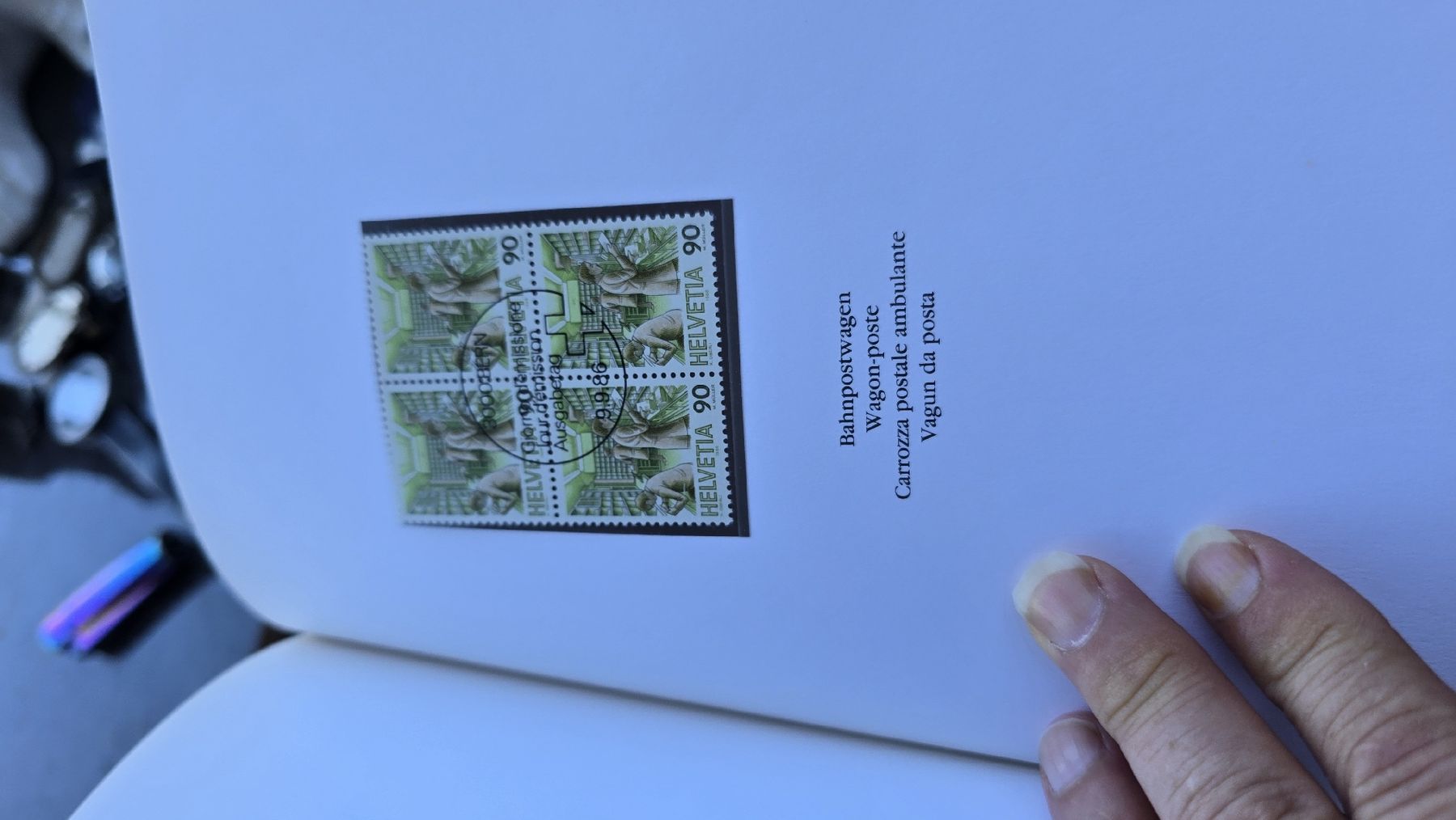 Swiss Plaketten & Abzeichen: Briefmarkensammlung – Gebraucht aus Pieterlen von sal_fd6z 4