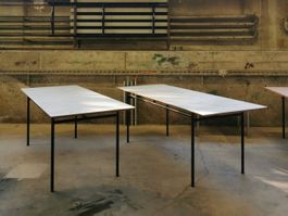 Tisch mit Linoleum by Nektar Design
