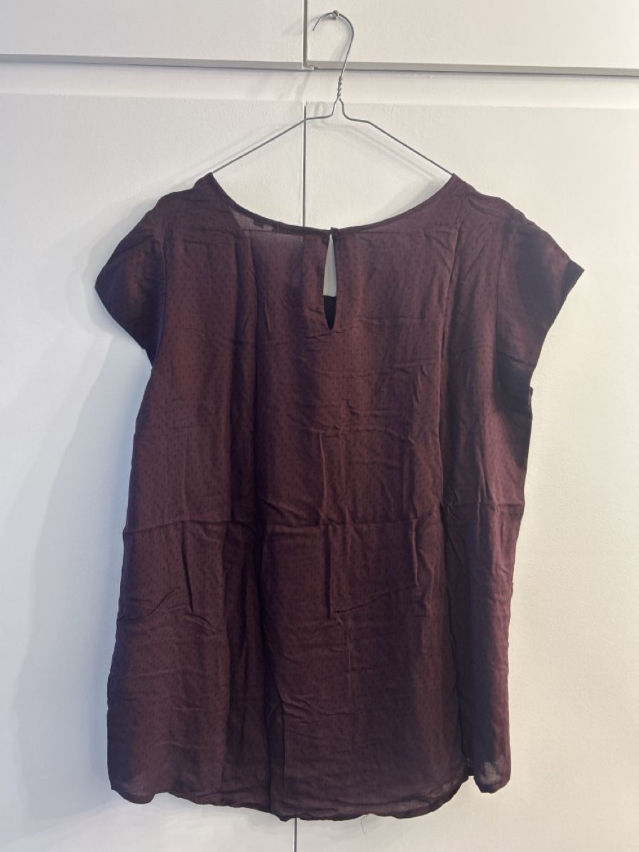 Opus Camicette: Chic Burgundy Opus Blouse - 38 – Usato da Marly venduto da redinaber 2