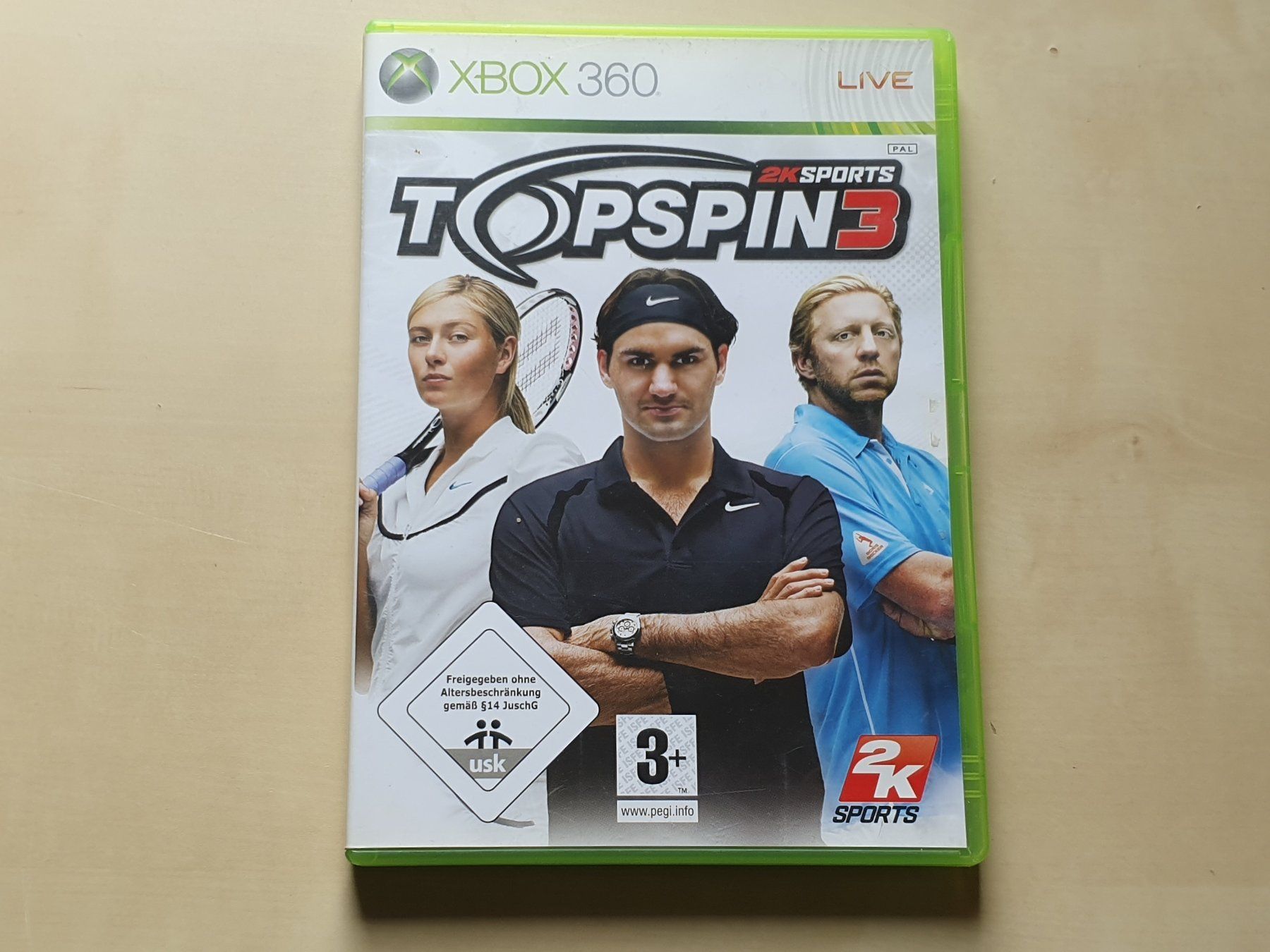 Microsoft Jeux: Top Spin 3 – D'occasion à Stansstad par collectorsshop