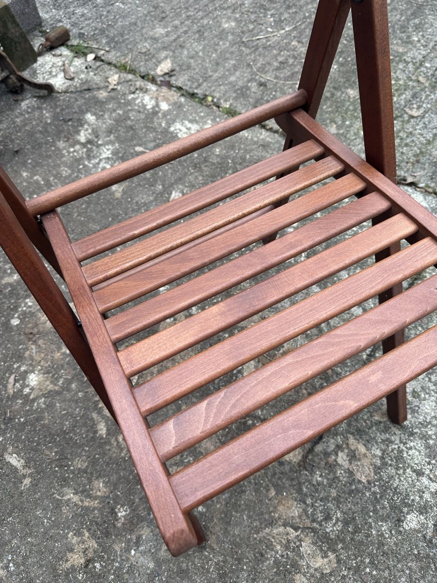 Ikea Sedie: 2 Holzstühle Klappstühle – Usato da Villmergen venduto da Bezdupe 5