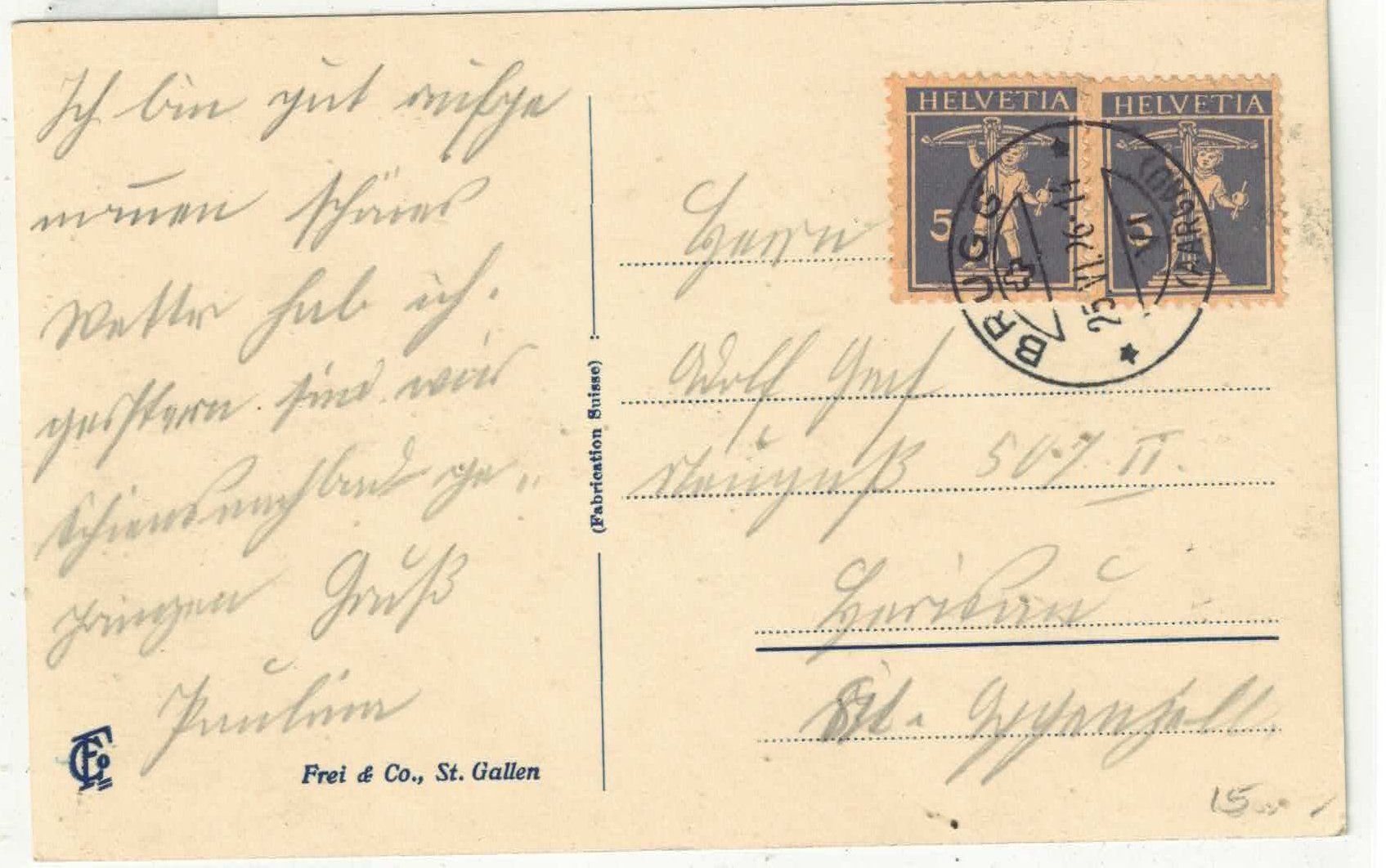 Cartoline postali: Brugg AG - Bahnhof – Usato da Ettingen venduto da Kartenplanet 1