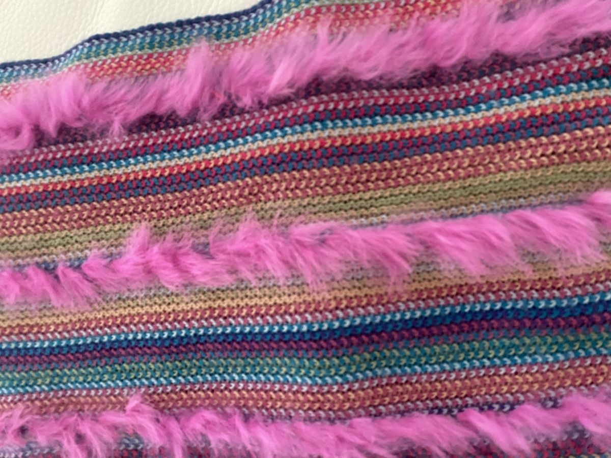 Codello Foulard & Sciarpe: Codello Schal  mit echt kanin fell 🌸 – Usato da Opfikon venduto da Luis144 2