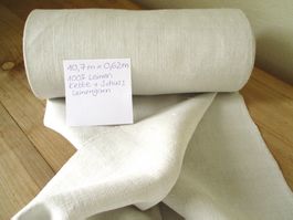 LeinenBallen 100% Leinen Stickereileinen, handgewebt