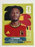 FIFA World Cup 2026 sticker Loiss Openda BEL 19