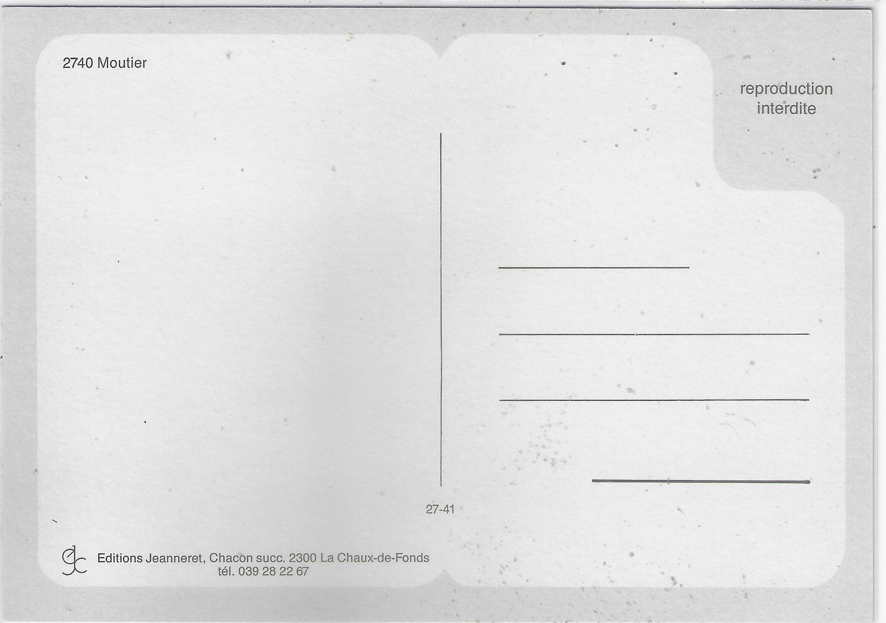 Cartes postales: Moutier - Multiview – D'occasion à Ettingen par Kartenplanet 1