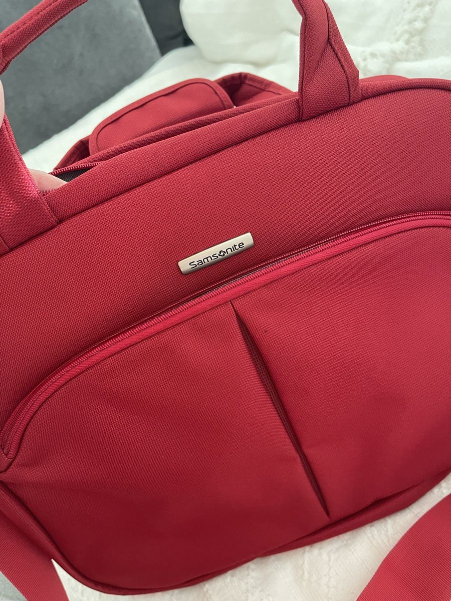 Samsonite Valigie & Borse: Samsonite Red Work Bag, Excellent Condition! – Nuovo e nell'imballaggio originale da Winterthur venduto da shp_xcc5 4
