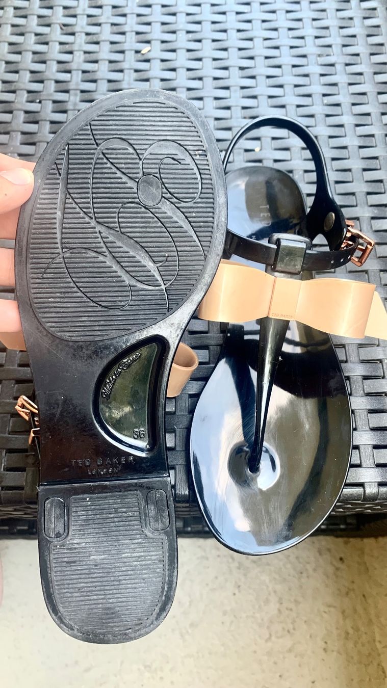 Ted Baker Scarpe da donna: TED BAKER black jelly sandals 36 – Usato da Zürich venduto da Angela_Fashion_Lover 2