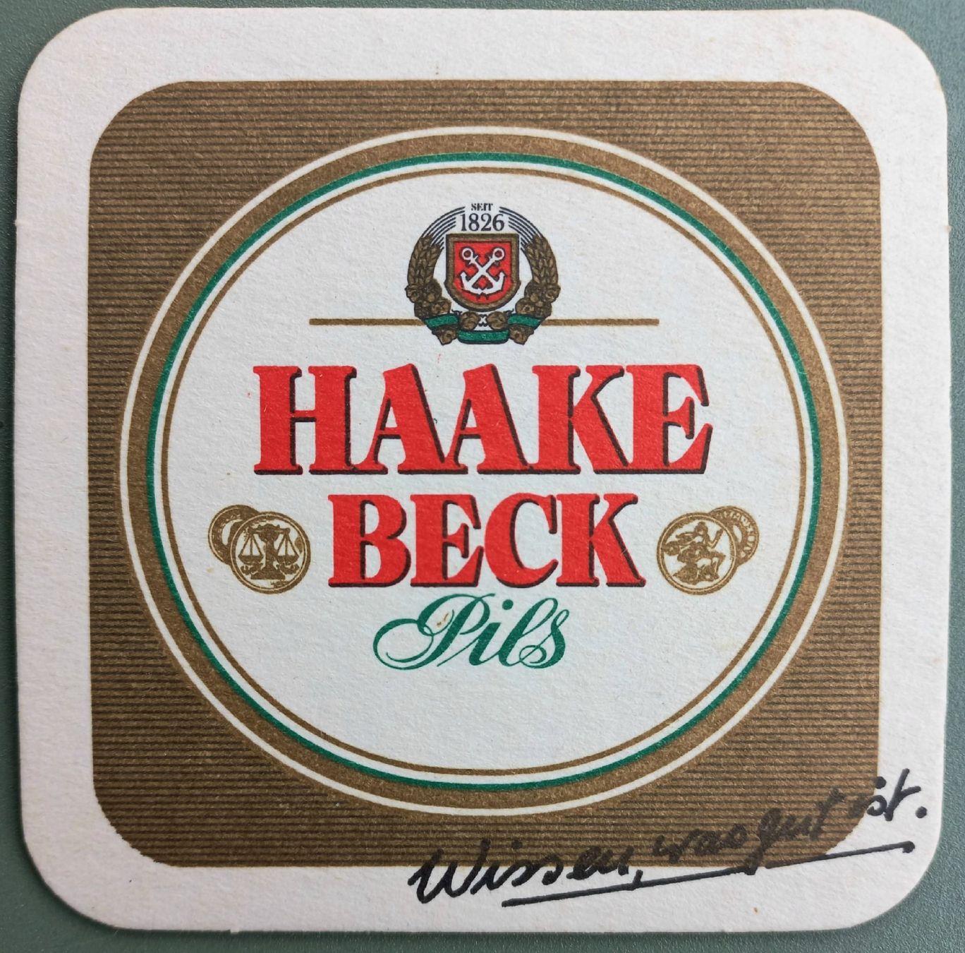 Sottobicchieri: Bierdeckel - Haake-Beck - D - 80er Jahre – Usato da Niederuzwil venduto da lubimaja