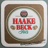 Bierdeckel - Haake-Beck - D - 80er Jahre