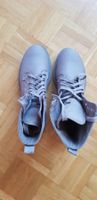 Bottines beige à lacets - neuves - pointure 40