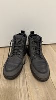Ecco Mens Gray nubuck Boots, EU 46