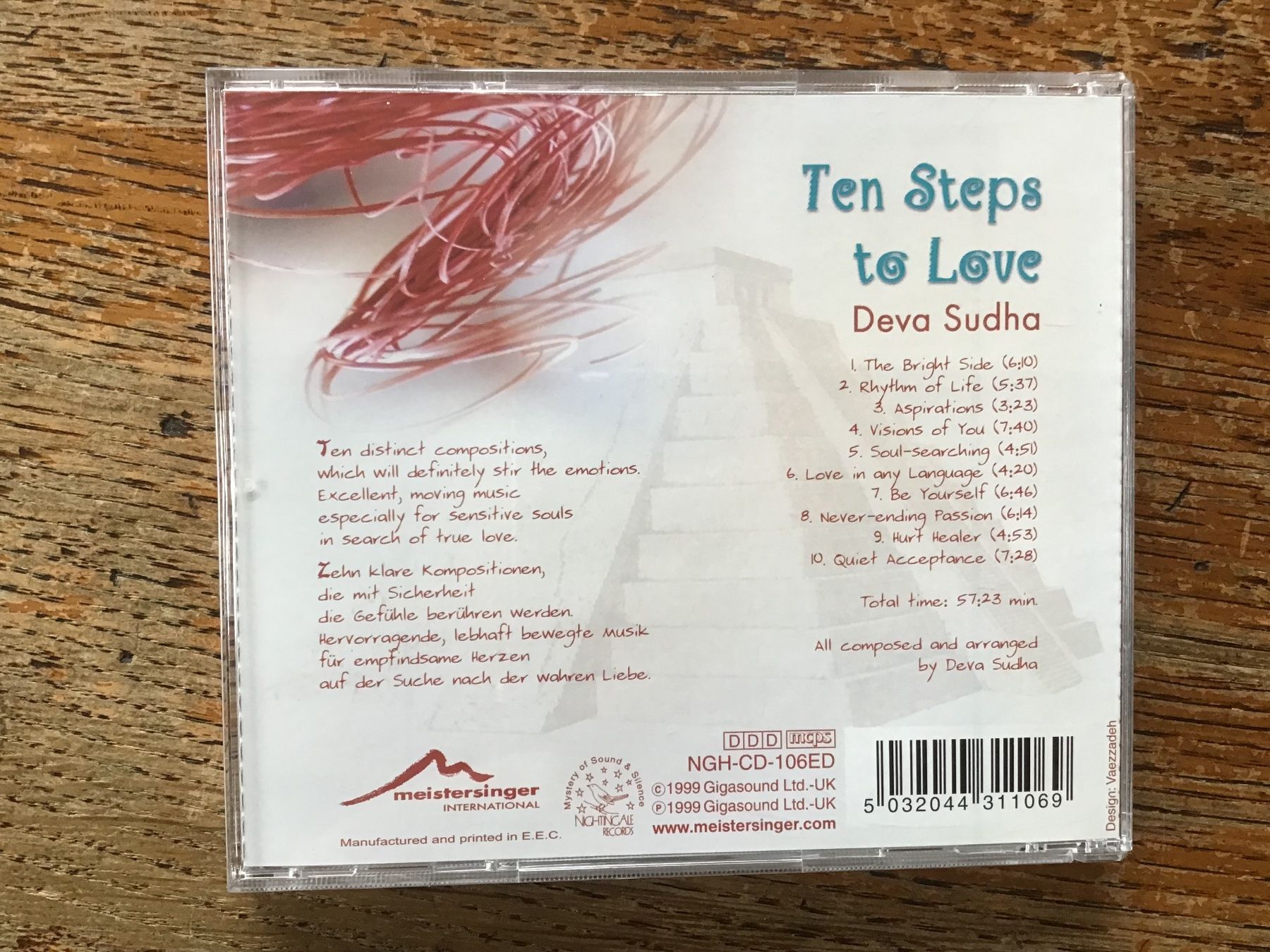CD: CD Deva Sudha Ten Steps to Love – Usato da Fully venduto da Ruby97 2