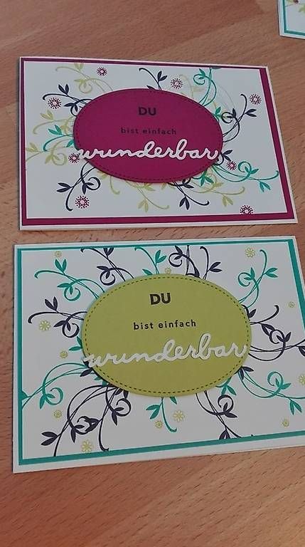 Stampin' up! Stempel: Stampin' Up! Stempelset "Pfauengruss" – Gebraucht aus Frauenkappelen von evangelina78 2